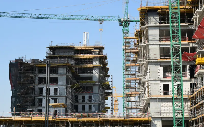 Edificio residencial en construcción en Dubai Hills